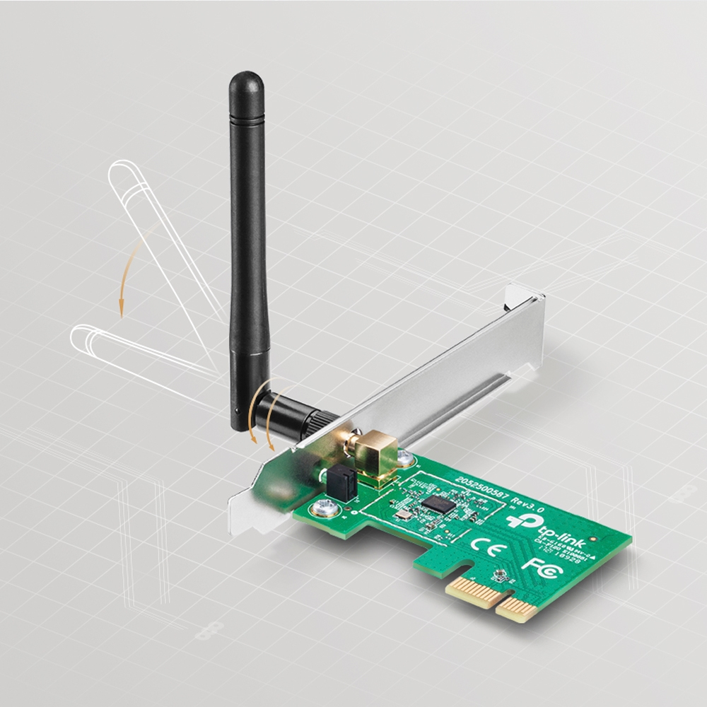 TP-LINK TL-WN781ND - Netzwerkadapter - PCIe, Ansicht 4
