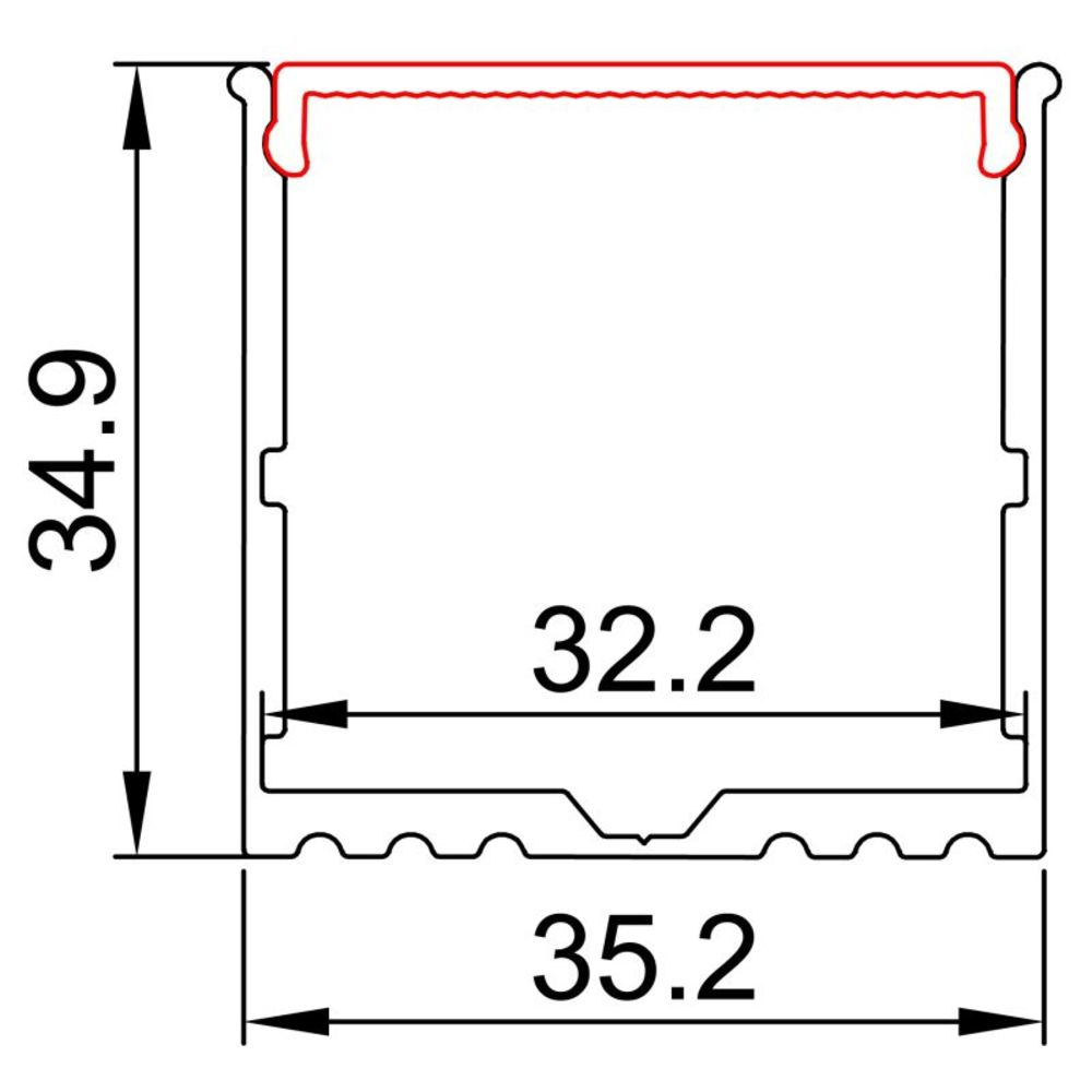 Synergy 21 ALU018 Profil, Ansicht 4