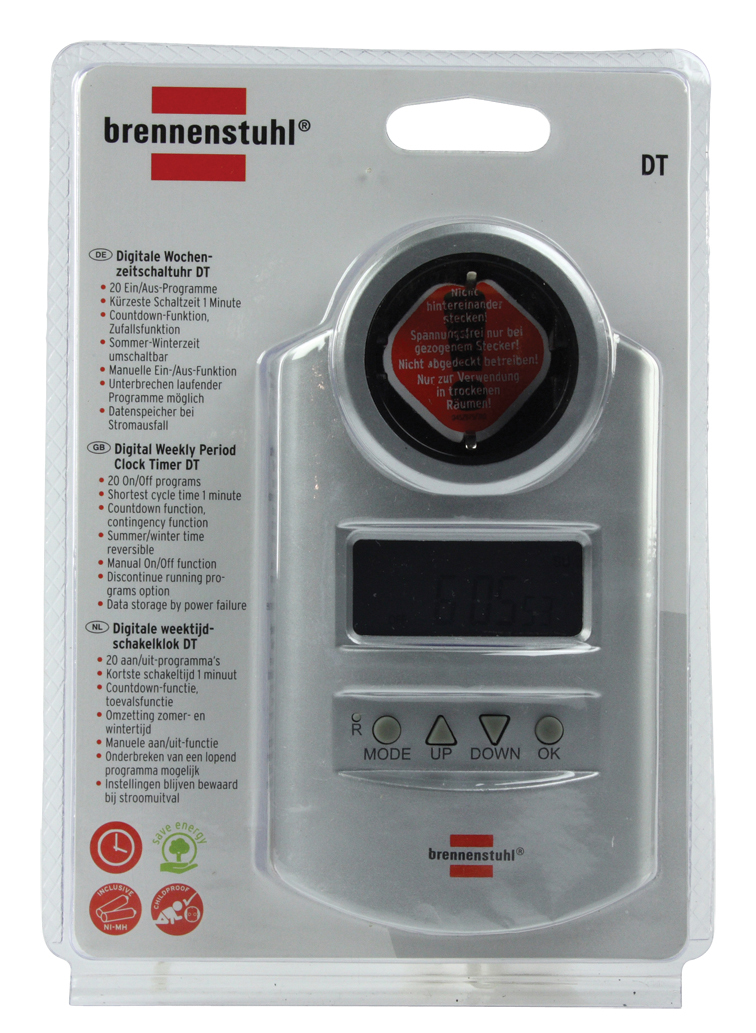 Brennenstuhl Digital Weekly Timer DT - Primera-Line, Ansicht 2
