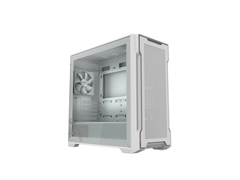 Gigabyte C102 GLASS ICE - Mid tower - mini ITX  micro ATX - Seitenteil mit Fenster (gehärtetes Glas)