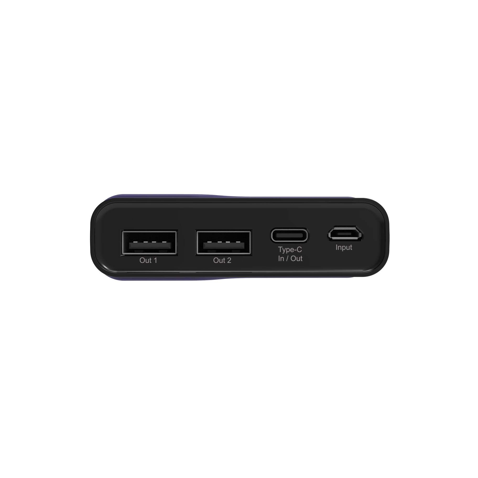 Ultron Realpower PB-15000C - Powerbank - 15000 mAh - 54 Wh - 3.1 A - 3 Ausgabeanschlussstellen (USB, 24 pin USB-C), Ansicht 2