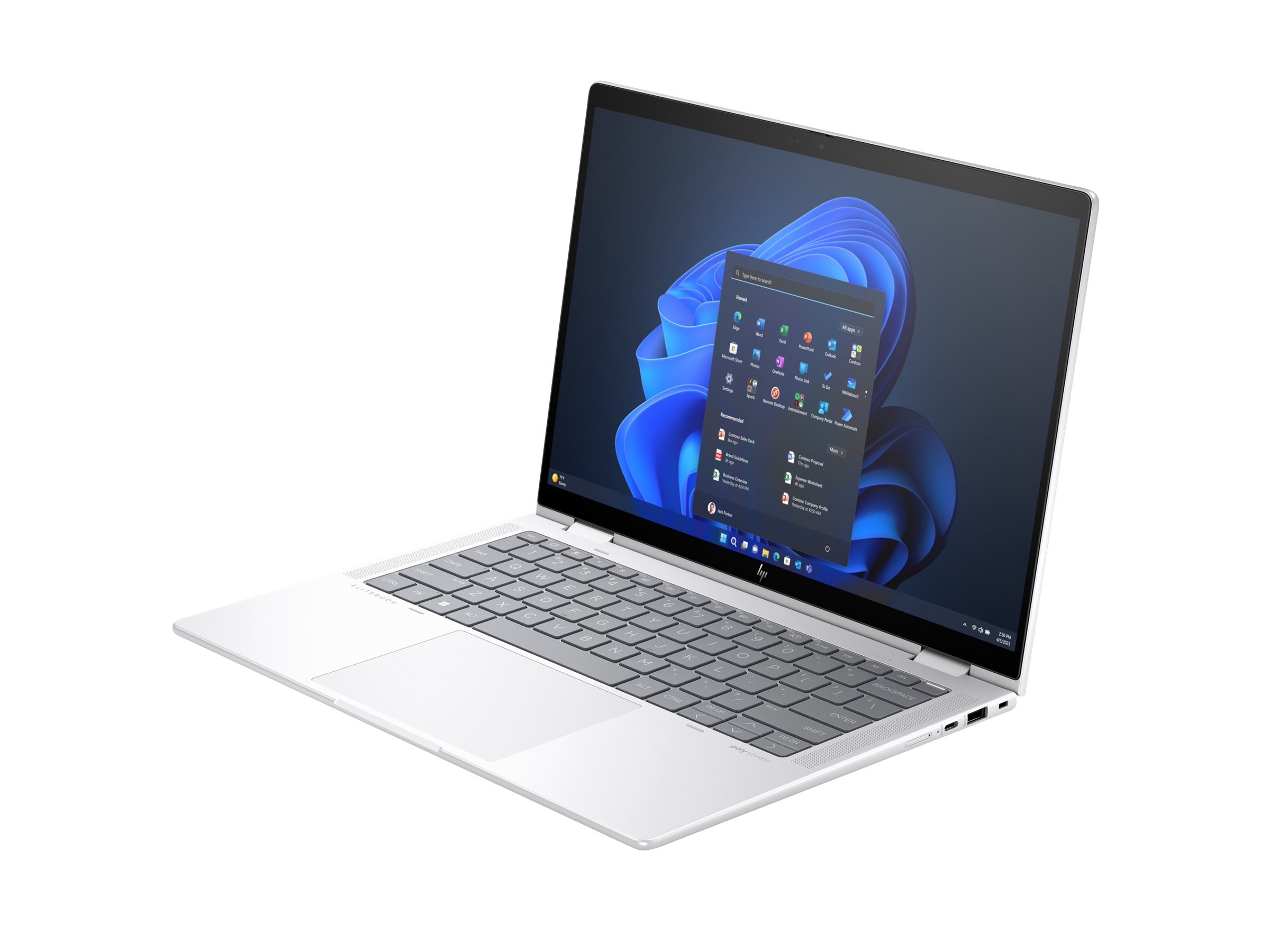 HP Elite x360 1040 G11 Notebook - Flip-Design - Intel Core Ultra 7 155H - vPro Essentials - Win 11 Pro - Intel Arc Graphics - 32 GB RAM - 1 TB SSD NVMe, TLC - 35.6 cm (14")