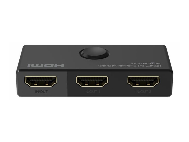 MicroConnect MC-HDMISWITCH-8K-MINI - HDMI - ABS - Schwarz - 60 Hz - 7860 x 4320 - 36 Gbit/s, Ansicht 4