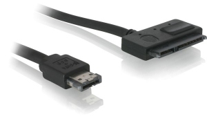 Delock Power Over eSATA cable - Power Over eSATA-Kabel - Serial ATA 150/300 - SATA Combo (W), Ansicht 2