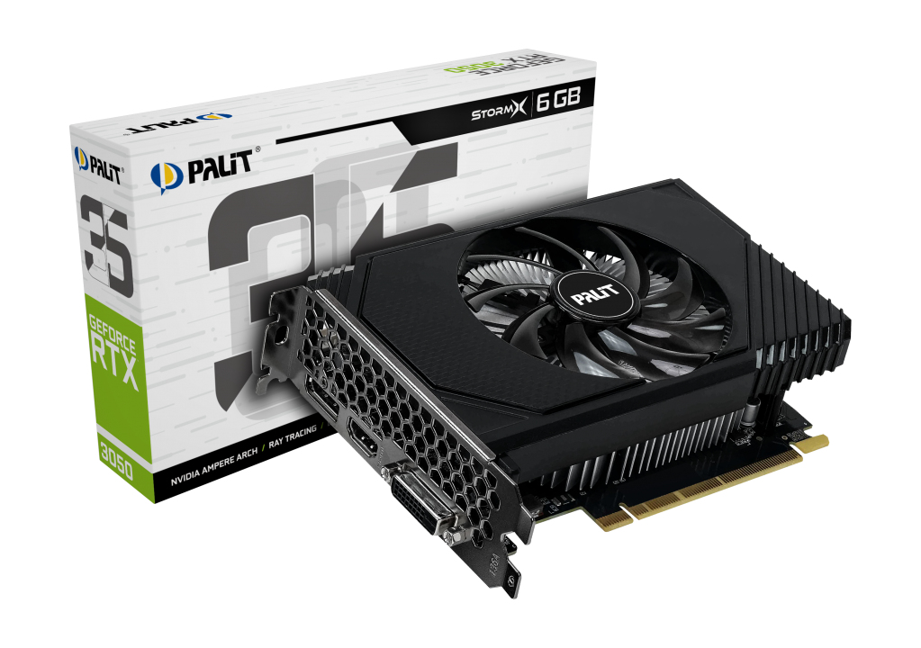 Palit RTX 3050 StormX GDDR6 - PCI-Express - 6.144 MB, Ansicht 3