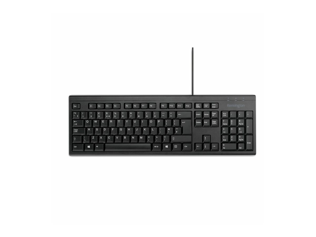 Kensington KB100 EQ - Tastatur - full size - USB
