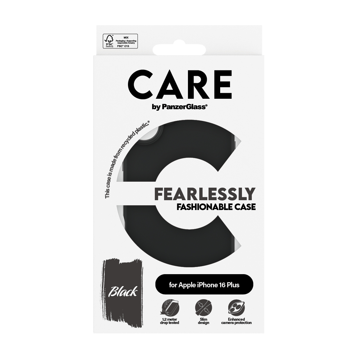 PanzerGlass CARE by PanzerGlass - Hintere Abdeckung für Mobiltelefon - Thermoplastisches Polyurethan (TPU), Ansicht 4