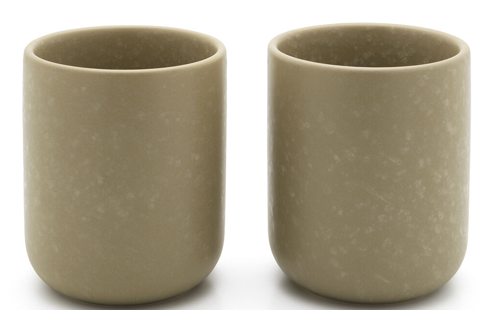 Bredemeijer Group 1x2 Bredemeijer Teebecher Umea 200ml beige m.Untersetzer 142025, Ansicht 3