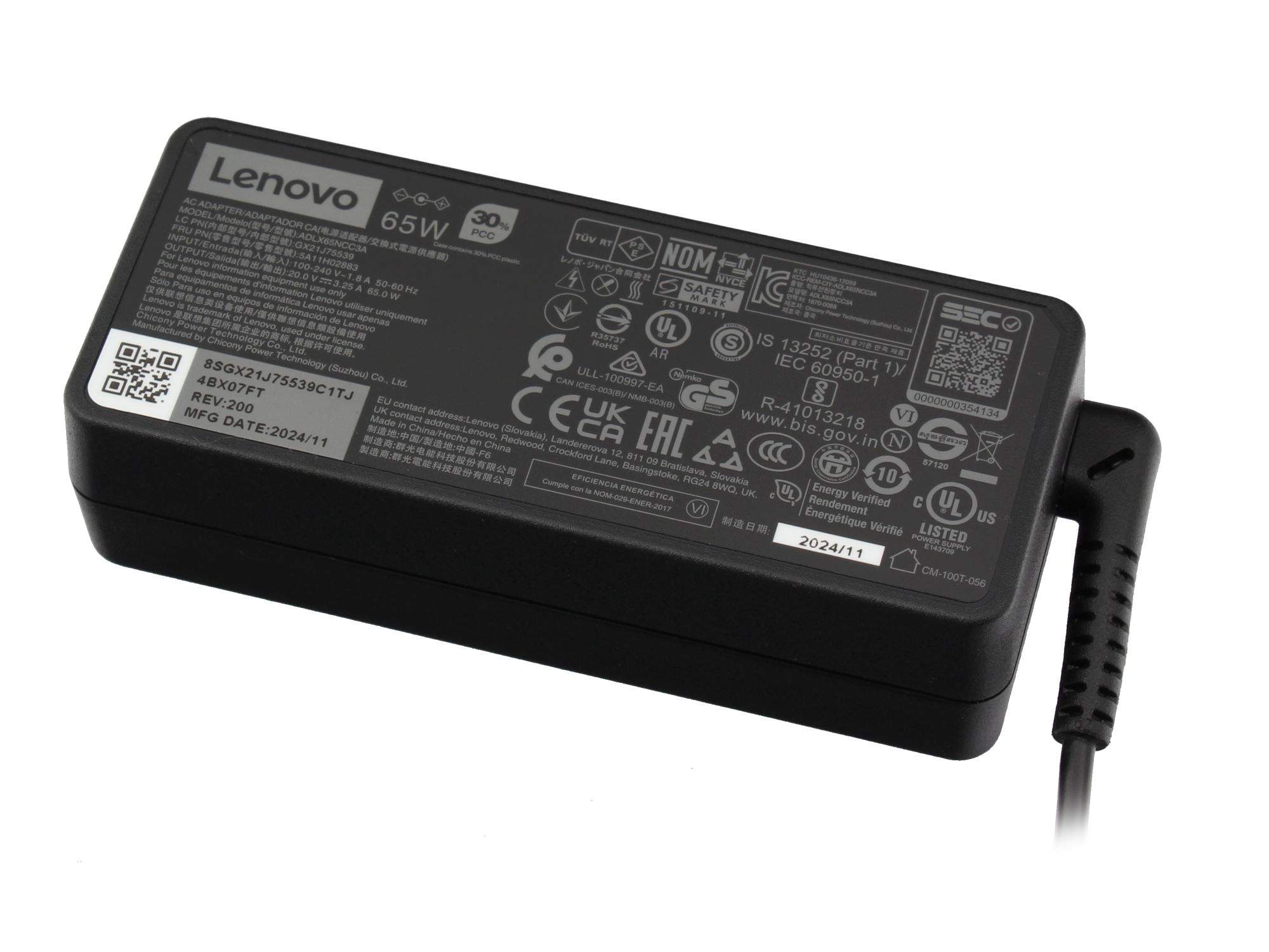 Lenovo Ac Adapter 3.25A 5A10J40450, Ansicht 2