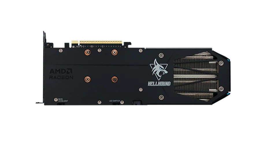 PowerColor Hellhound Radeon RX 9060 XT - Grafikkarten, Ansicht 4