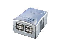 ROLINE Secomp VALUE USB 2.0 Mini-Hub - Hub - 4 x USB