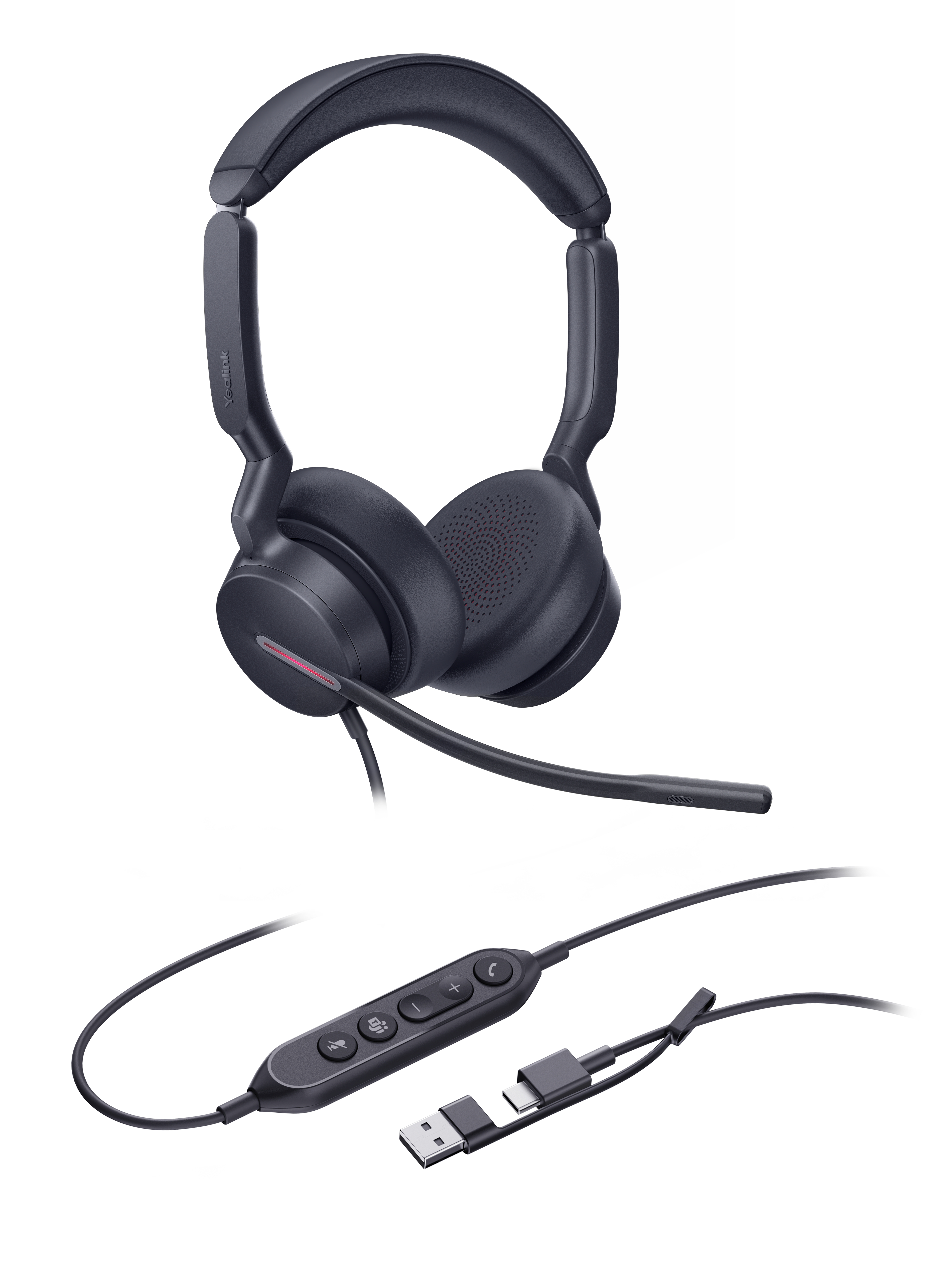Yealink UH46 Dual - Headset - On-Ear - kabelgebunden, Ansicht 2