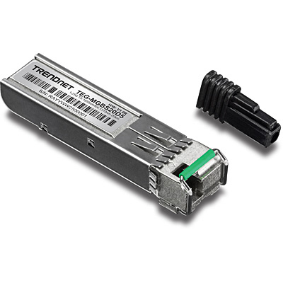 TRENDnet TEG MGBS20D5 - SFP (Mini-GBIC)-Transceiver-Modul - GigE - 1000Base-LX, Fibre Channel - LC Single-Modus, Ansicht 2