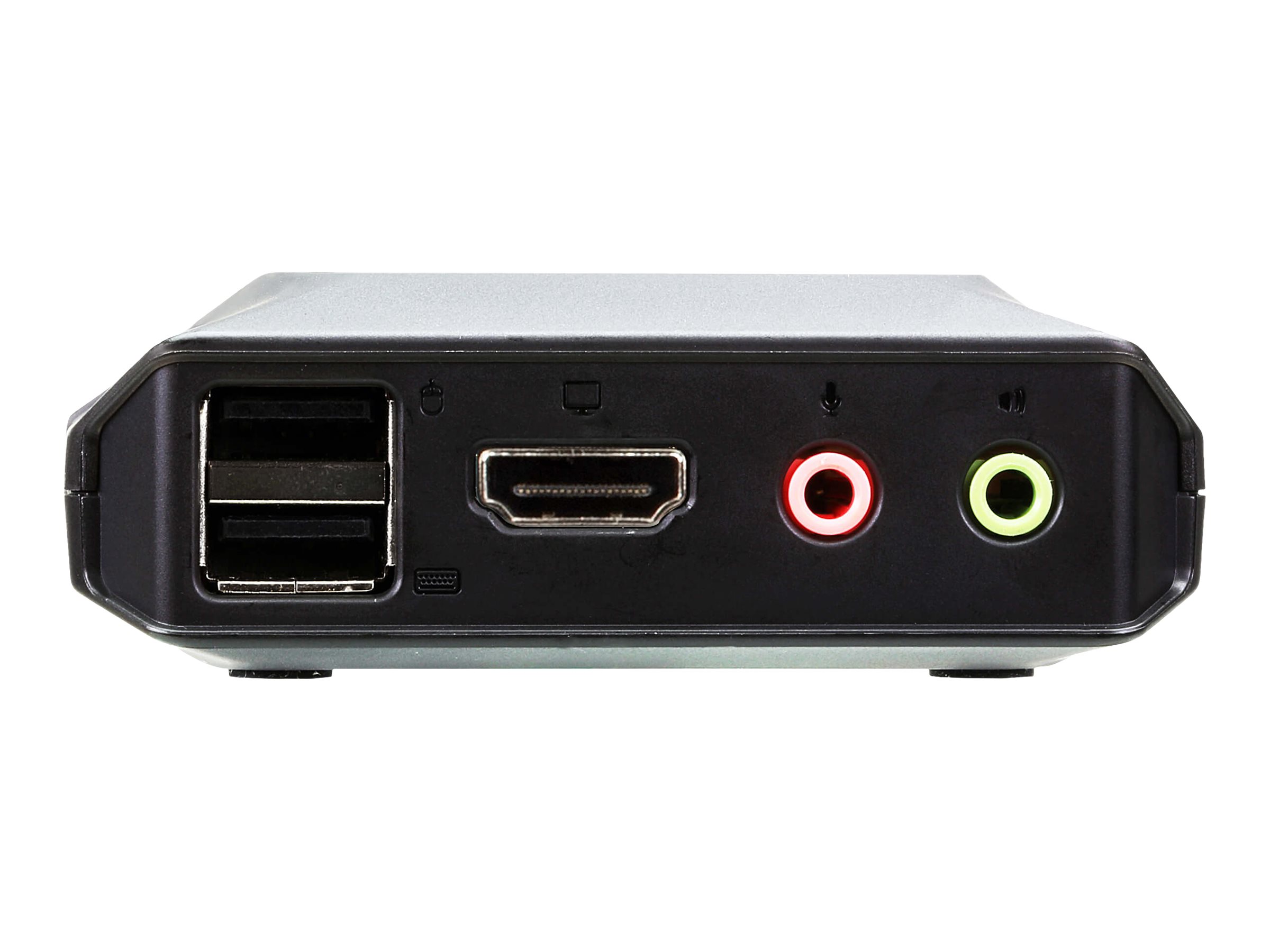 ATEN CS22H - KVM-Audio-USB-Switch - 2 x KVMAudioUSB