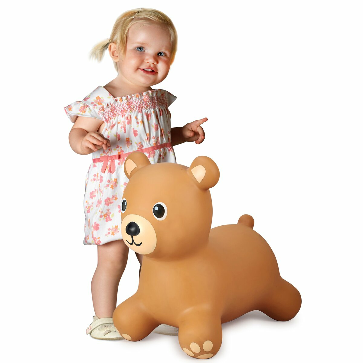 JAMARA Hüpftier Bär mit Pumpe, Ansicht 2