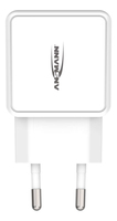 Ansmann HC218PD - Netzteil - 18 Watt - 3000 mA - PD, QC 3.0 - 2 Ausgabeanschlussstellen (USB, 24 pin USB-C)