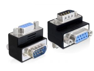 Delock Serieller Adapter - DB-9 (W) zu DB-9 (M), Ansicht 2