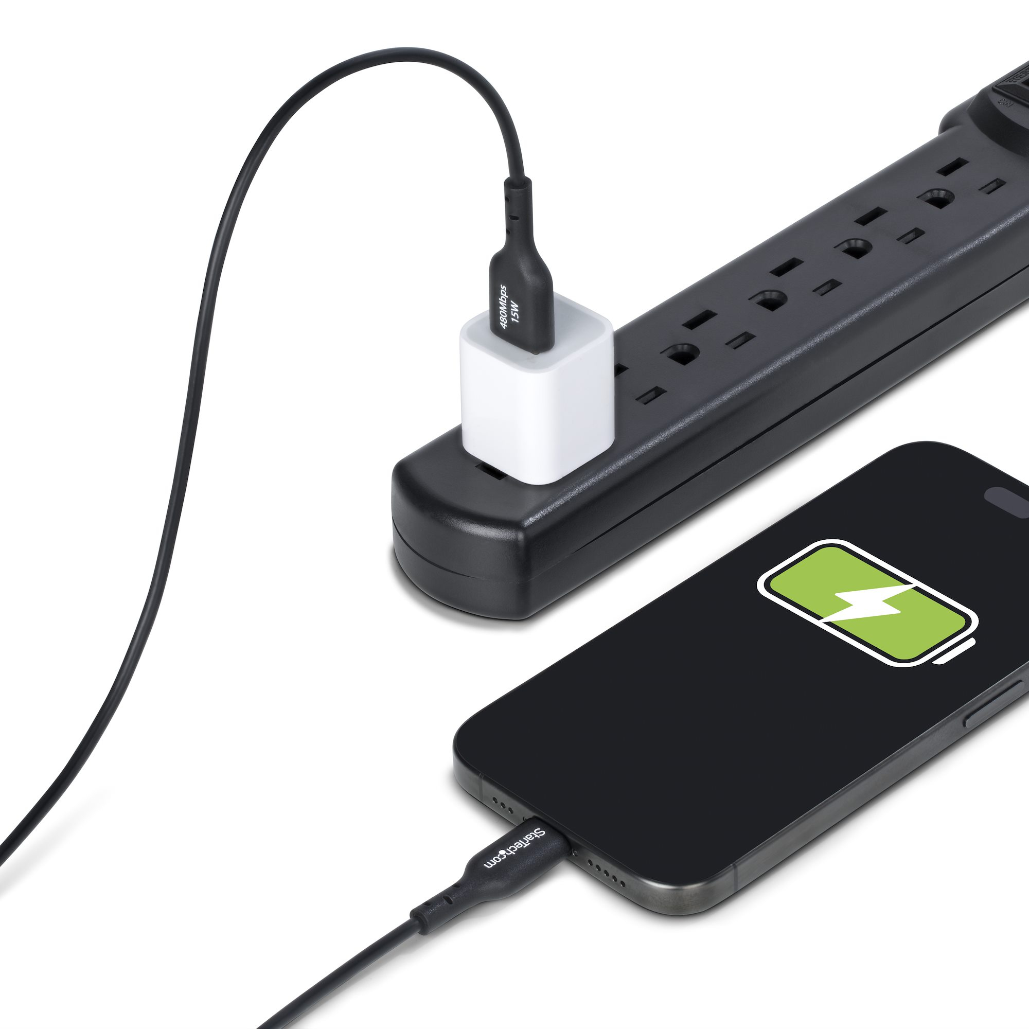 StarTech.com 3m (9.8ft) USB-A to USB-C Charging Cable, Charger Cord, M/M - USB-Kabel - USB (M), Ansicht 2