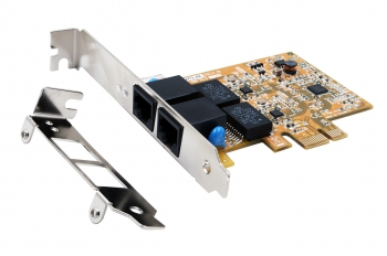 Exsys EX-6072-4K - Netzwerkadapter - PCIe Low-Profile, Ansicht 2