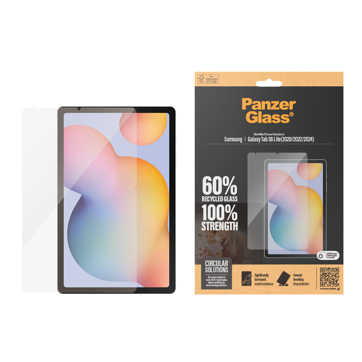 PanzerGlass Bildschirmschutz für Tablet - ultrabreite Passform, Ansicht 4