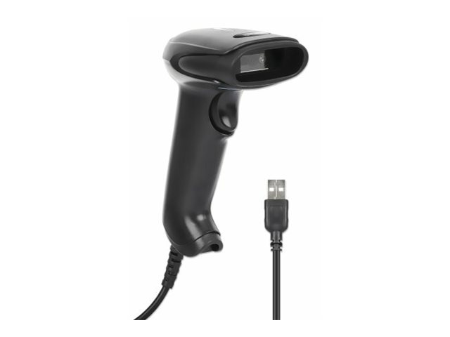 Manhattan 2D LED Barcodescanner 320mm 1.4m USB-Kabel schwarz, Ansicht 3