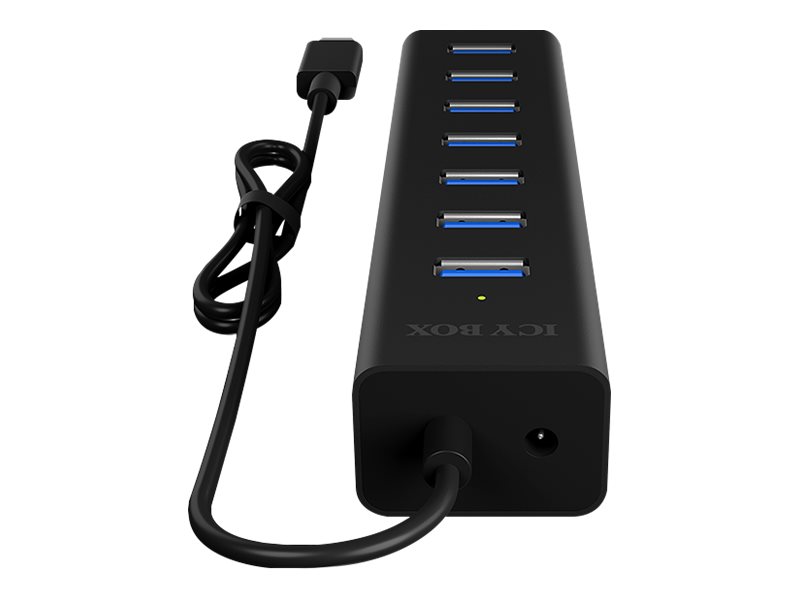 ICY BOX ICY BOX IB-HUB1700-C3 - Hub - 7 x SuperSpeed USB 3.0, Ansicht 3