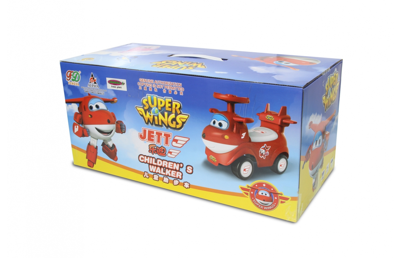 JAMARA Super Wings Dizzy - Flugzeug - Junge/Mädchen - 1 Jahr(e) - 4 Rad/Räder - Rot