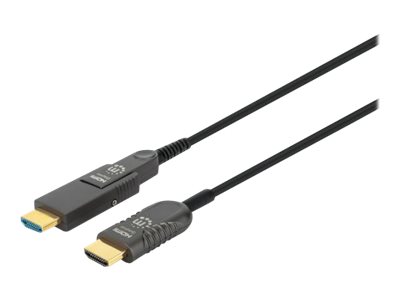 Manhattan HDMI to Micro HDMI Plenum-Rated Cable, 4K@60Hz (Premium High Speed)