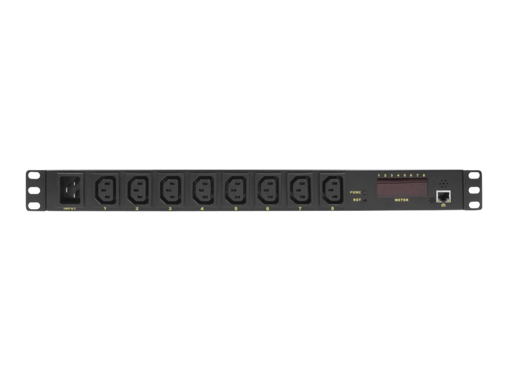 LogiLink IP PDU Control Unit - Stromverteilungseinheit (Rack - einbaufähig)