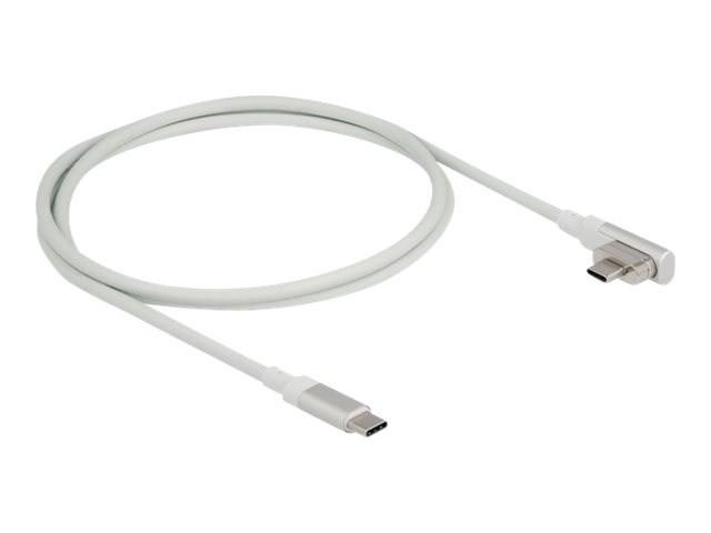 Delock USB-Kabel - 24 pin USB-C (M) abgewinkelt magnetisch zu 24 pin USB-C (M)