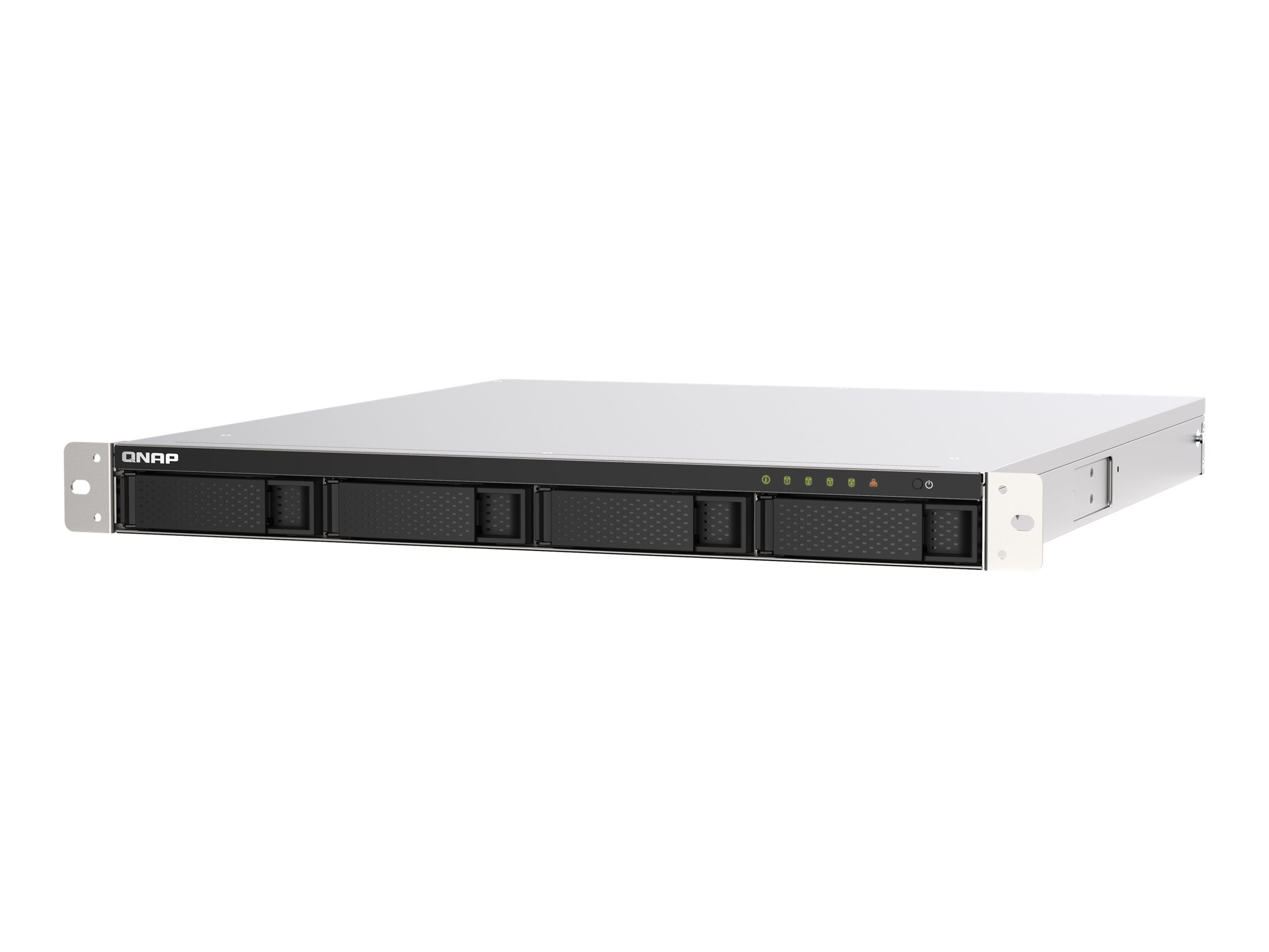 QNAP TS-453DU - NAS-Server - 4 Schächte - SATA 6Gb/s - RAID 0, 1, 5, 6, 10, JBOD - RAM 4 GB