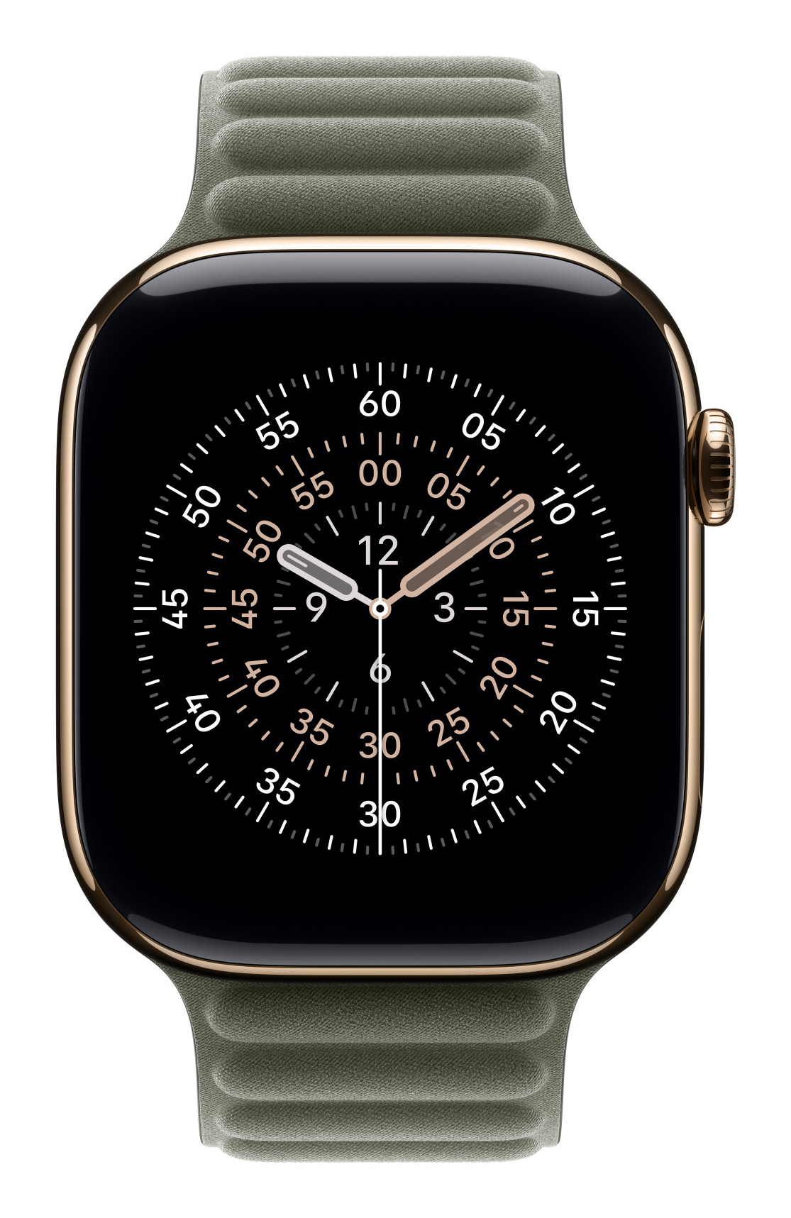 Apple Uhrarmband für Smartwatch - 46mm - Größe M/L - grau, Ansicht 3