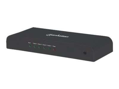 Manhattan HDMI Splitter - Video-/Audio-Splitter - 4 x HDMI