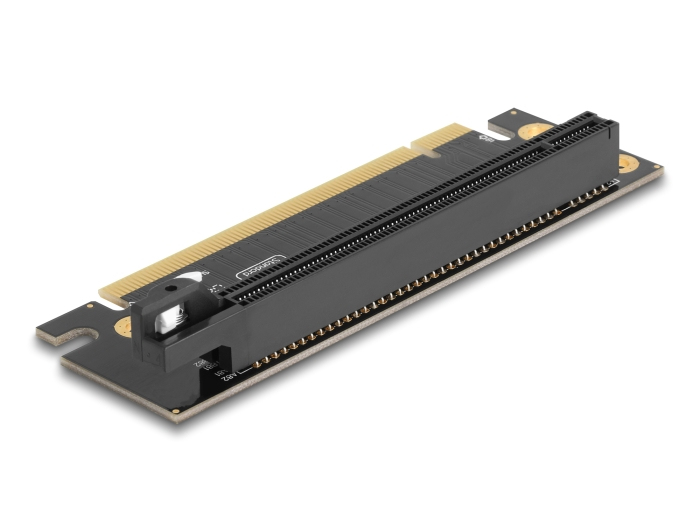 Delock Riser Karte PCI Express 3.0 x16 Stecker zu Slot 90° links gewinkelt - Slothöhe 35 mm, Ansicht 3