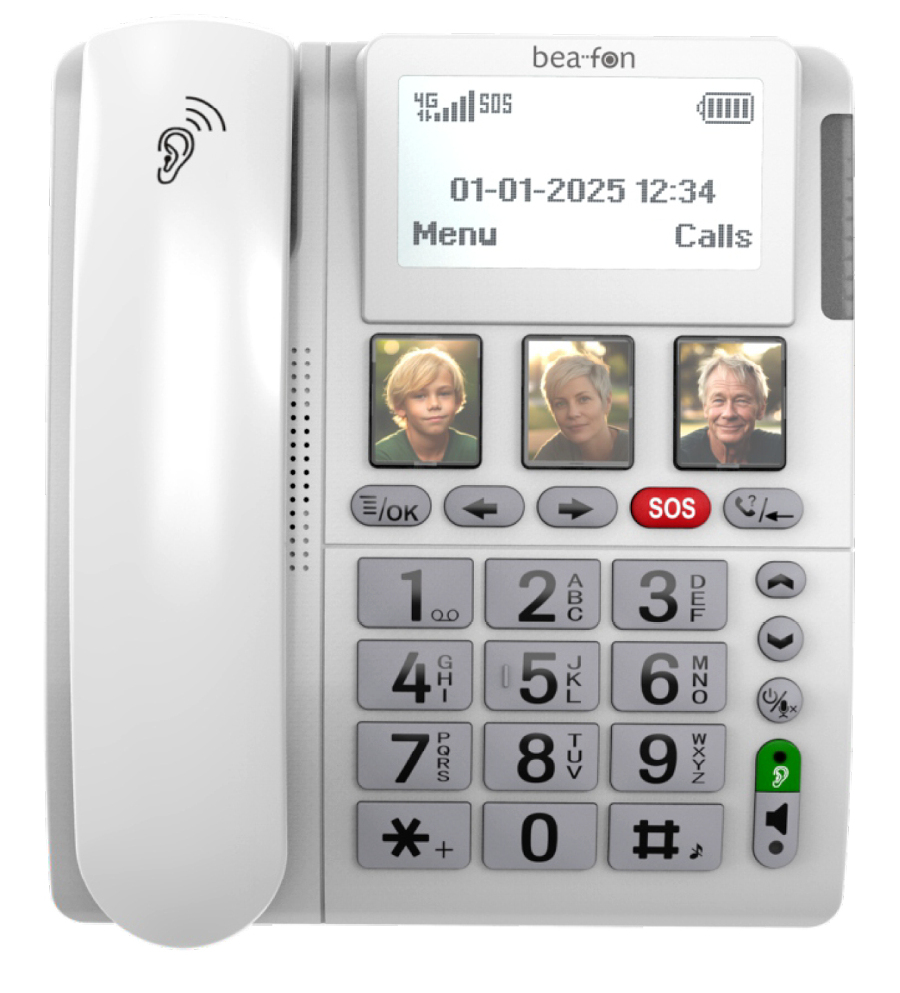 Bea-fon ML10 LTE Tischtelefon mit SOS Funktion - Mobiltelefon - 5,59 cm, Ansicht 2