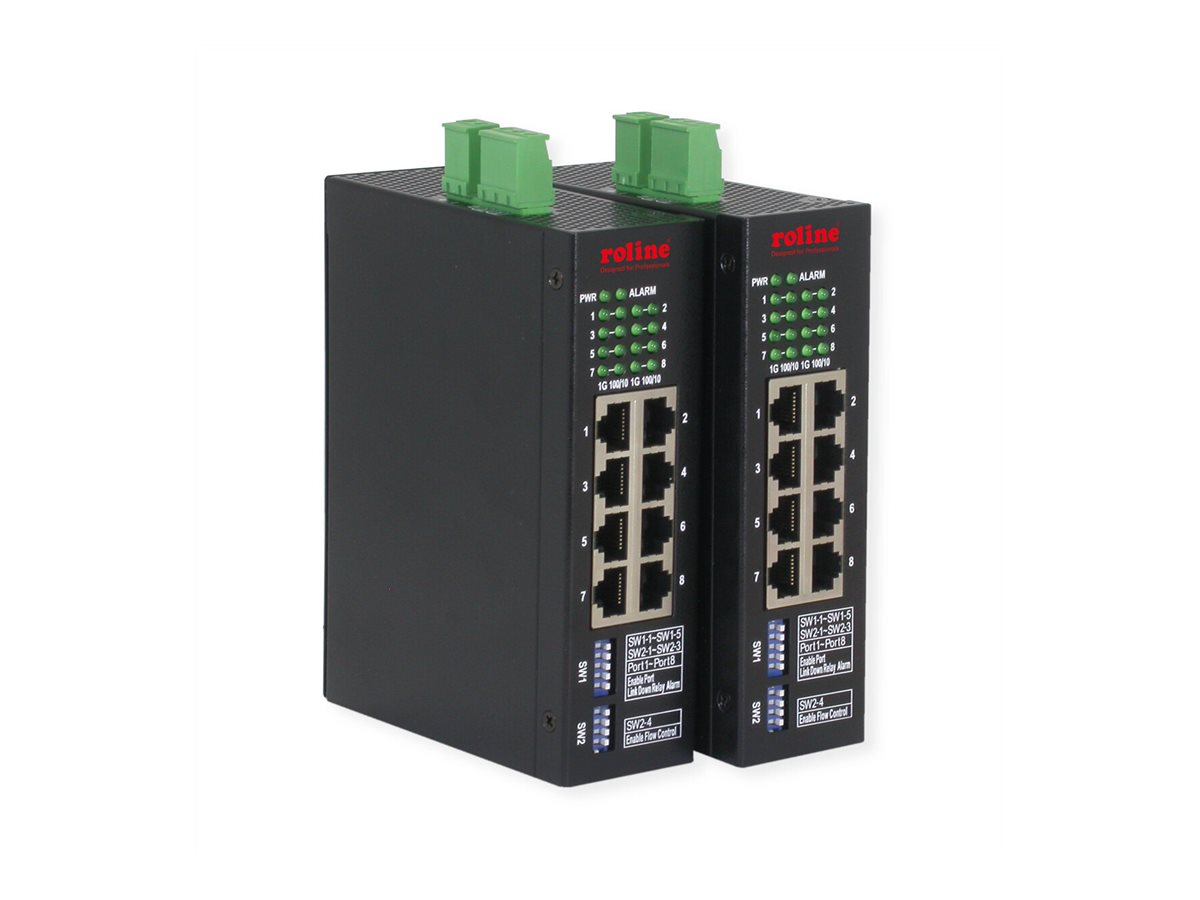 ROLINE Konverter 1/2.5/5/10 Gigabit Ethernet RJ45 SFP oder SFP+ - Converter - Ethernet, Ansicht 2