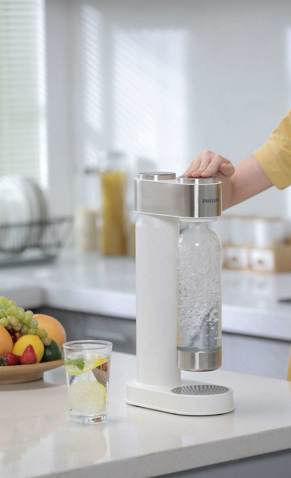 Philips ADD4902WH/10 - Kunststoff - Weiß - Polyethylenterephthalat - 1 l - 124,5 mm - 239,5 mm, Ansicht 2