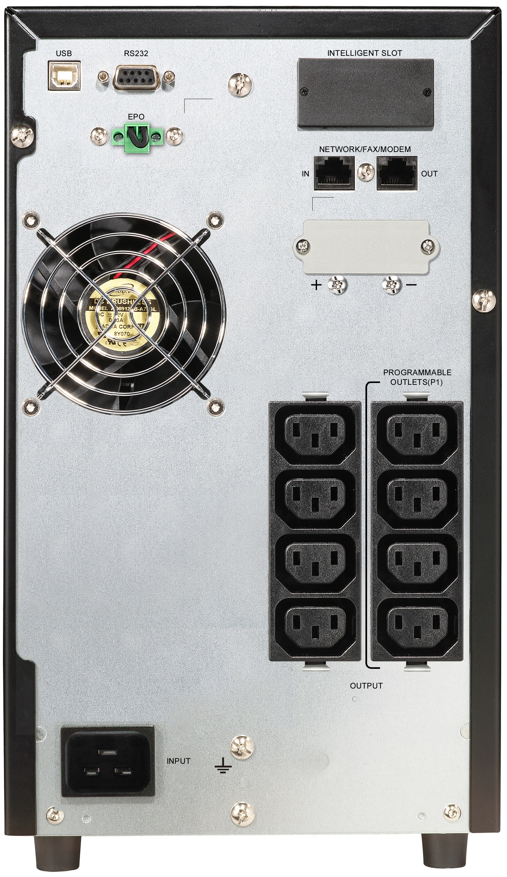 BlueWalker PowerWalker VFI 2000 CG PF1 - USV - 2000 Watt, Ansicht 2