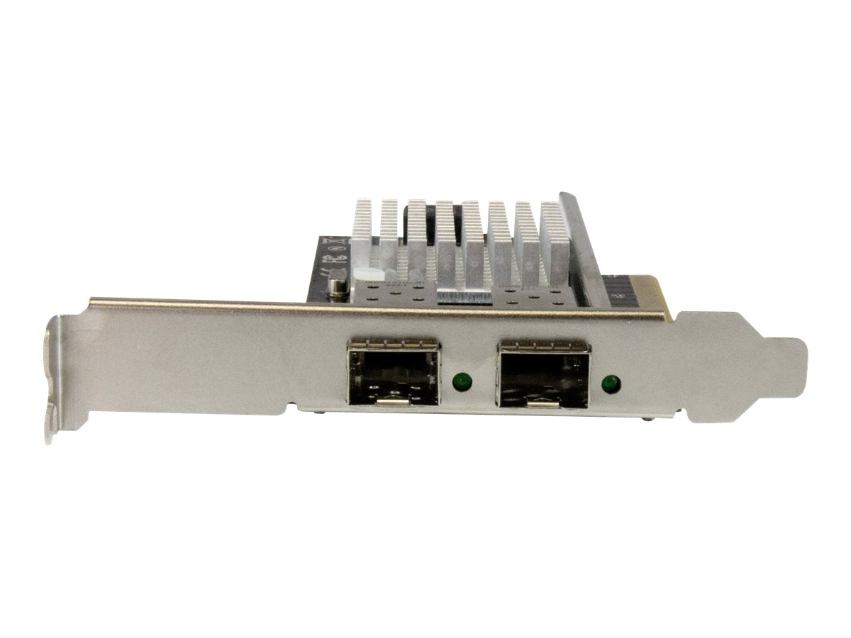 StarTech.com Startech 10G Network Card - 2x 10G Open SFP+ Multimode LC Fiber Connector - Intel 82599 Chip - Gigabit Ethernet Card (PEX20000SFPI)