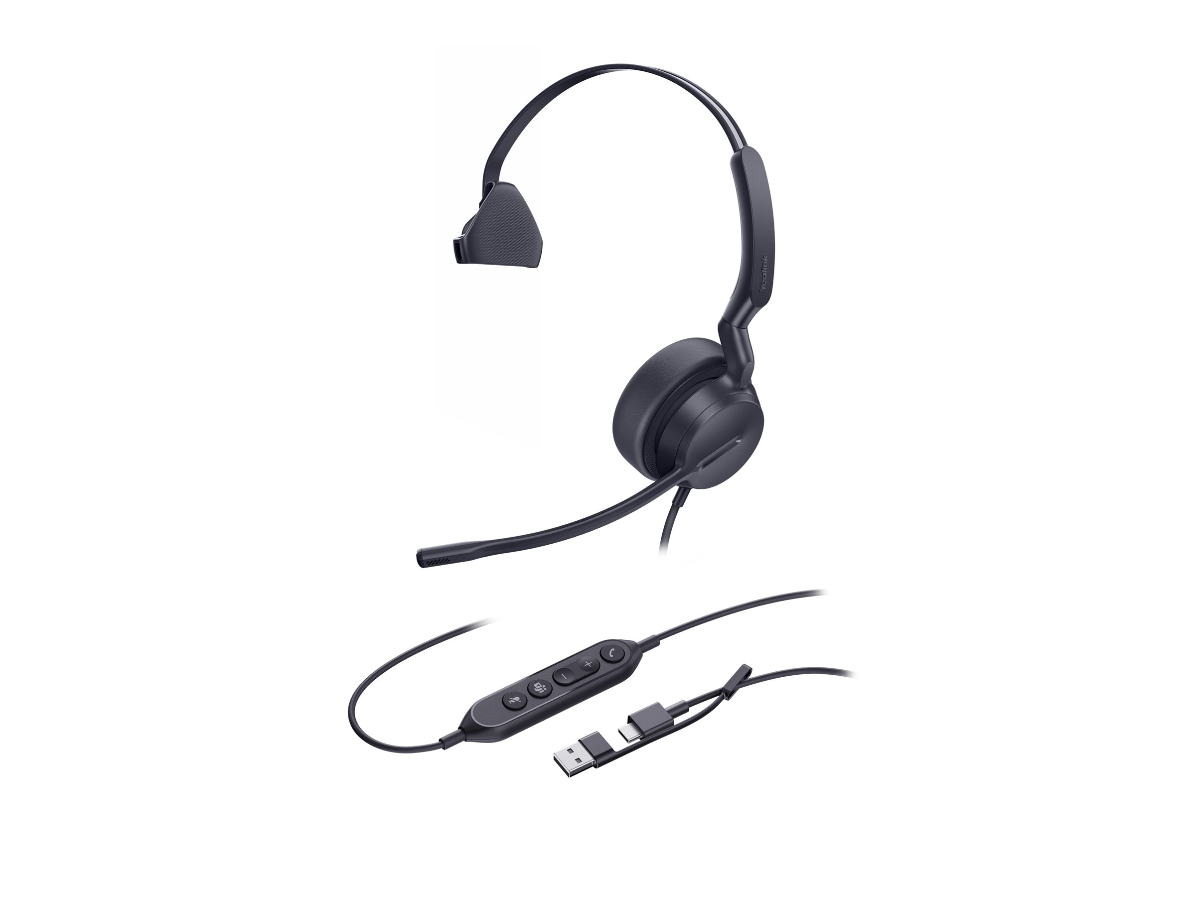 Yealink Headset UH42 Mono Teams USB-C/A - Headset - 20 KHz, Ansicht 4
