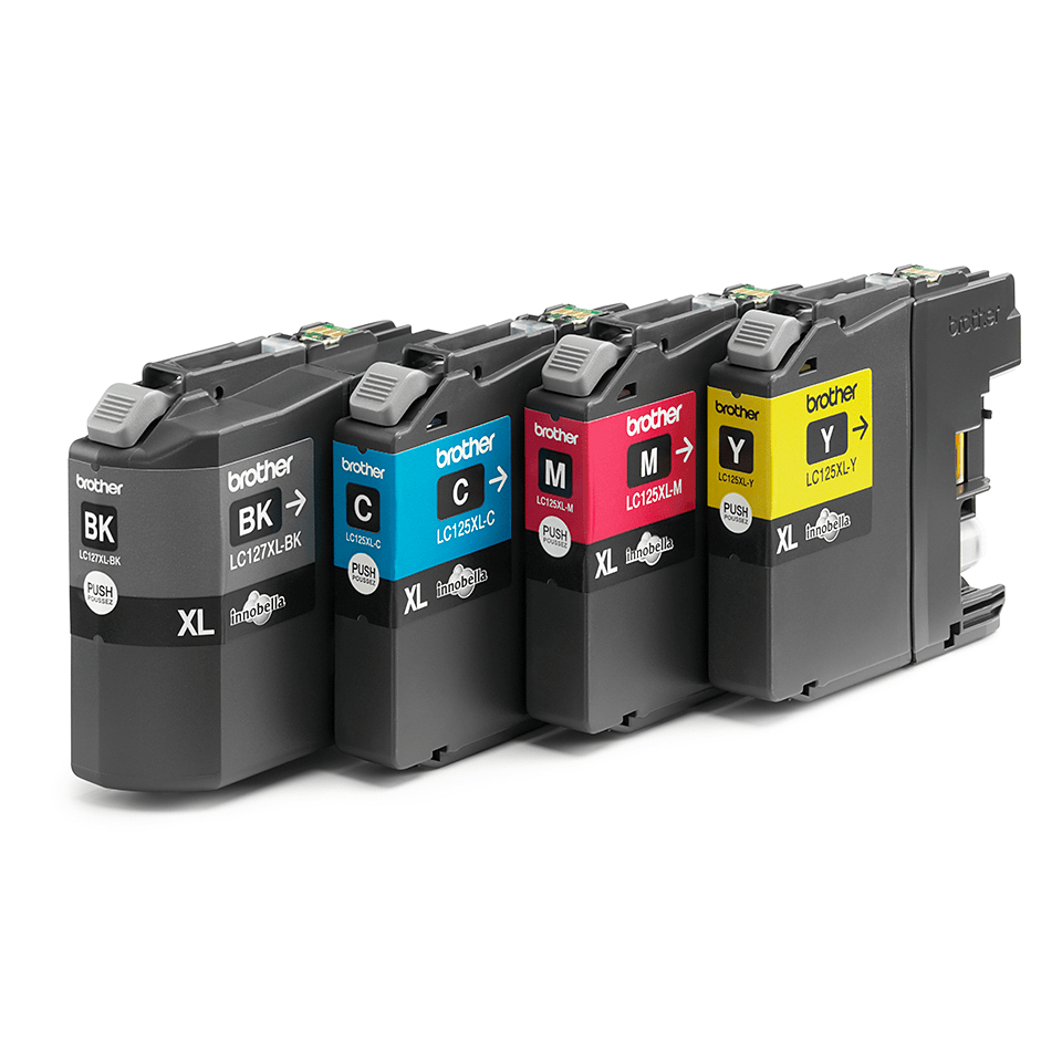 Brother LC127XL Value Pack - 4er-Pack - mit hoher Kapazität, Ansicht 4