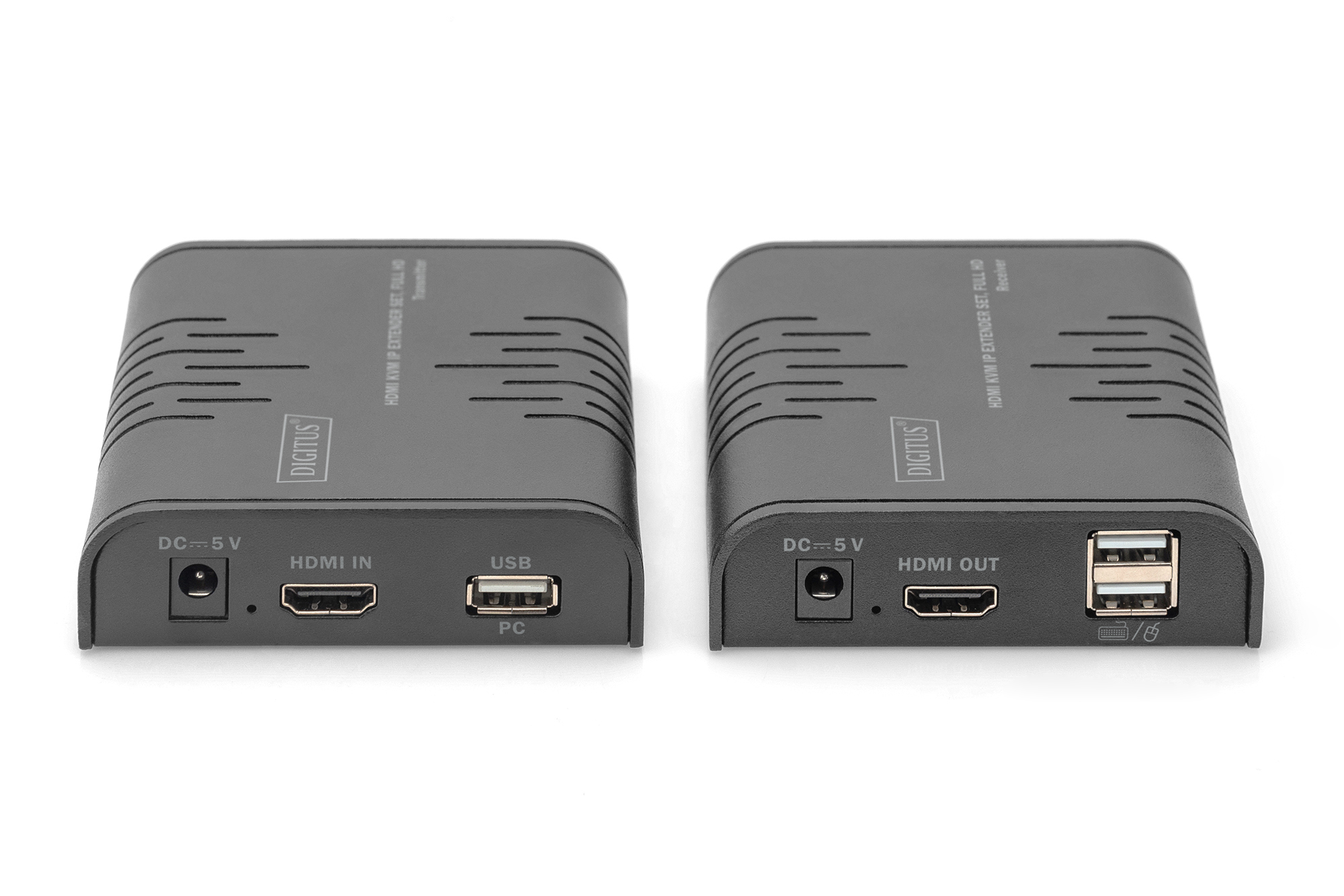 DIGITUS HDMI KVM IP Extender Set, Full HD, Ansicht 3