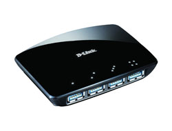 D-Link DUB 1340 - Hub - 4 x SuperSpeed USB 3.0, Ansicht 5