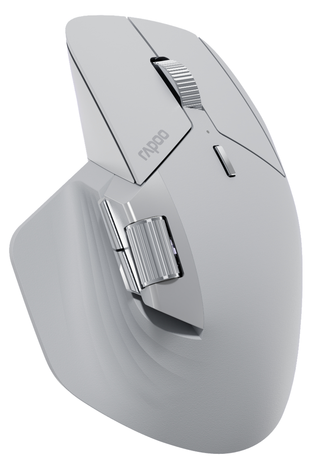 Rapoo MT760M - Laser - RF Wireless+ Bluetooth - - Grau - Maus - 4.000 dpi, Ansicht 2