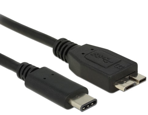 Delock USB-Kabel - Micro-USB Type B (M) bis USB-C (M), Ansicht 3