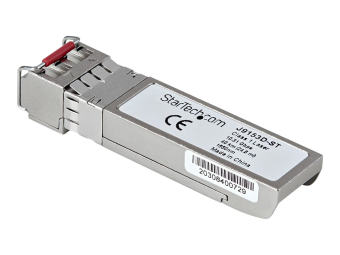 StarTech.com J9153D-ST Transceiver Modul (SFP+ Module 10GBase-ER HP kompatibel Glasfaser 1550nm LC Single Mode mit DDM)