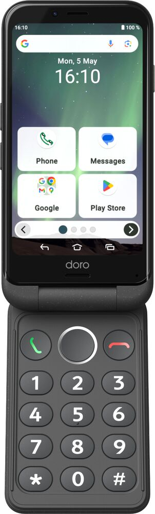 Doro Aurora A20 graphit inkl. Wireless Charger - Smartphone - 64 GB, Ansicht 4