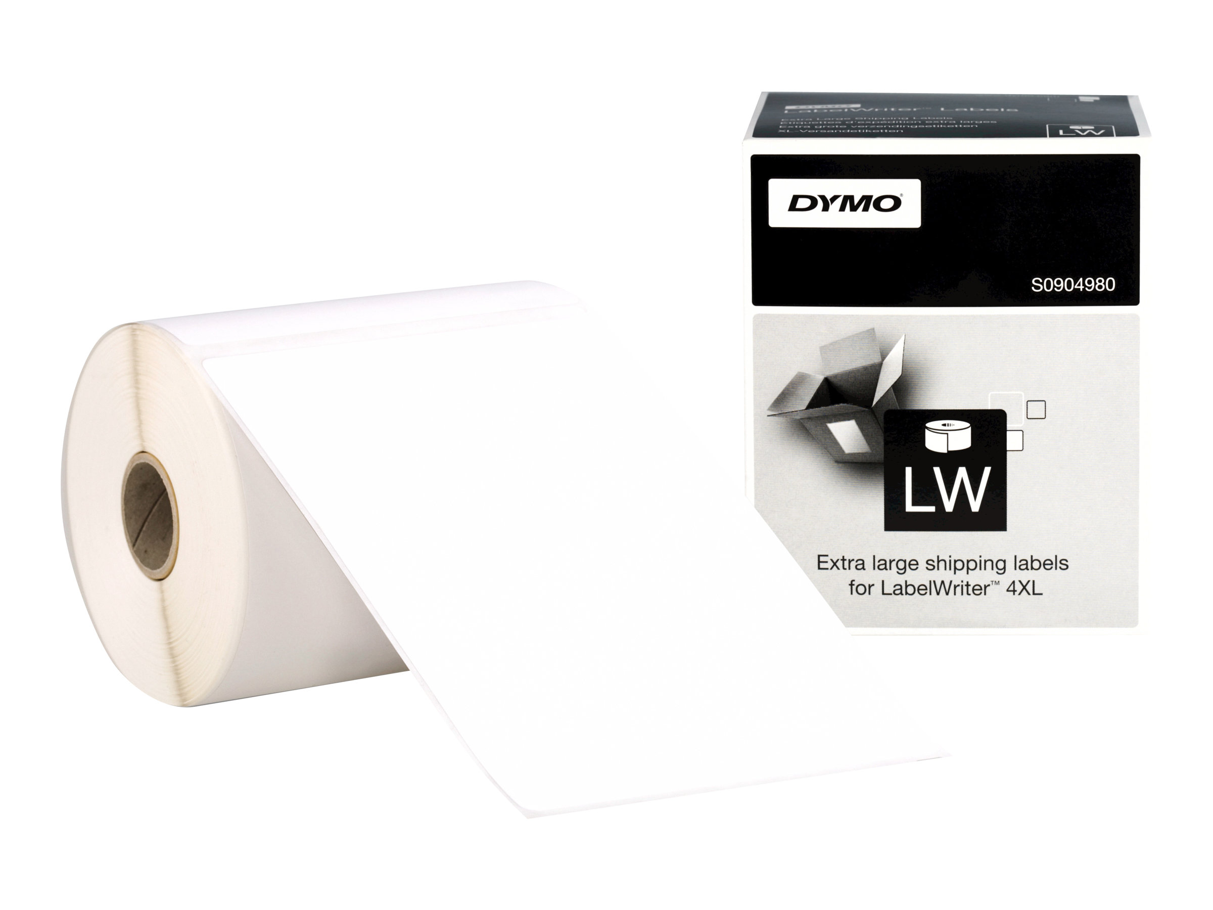 Dymo LabelWriter Extra Large Shipping Labels - 104 x 159 mm 220 Etikett(en) (1 Rolle(n), Ansicht 4