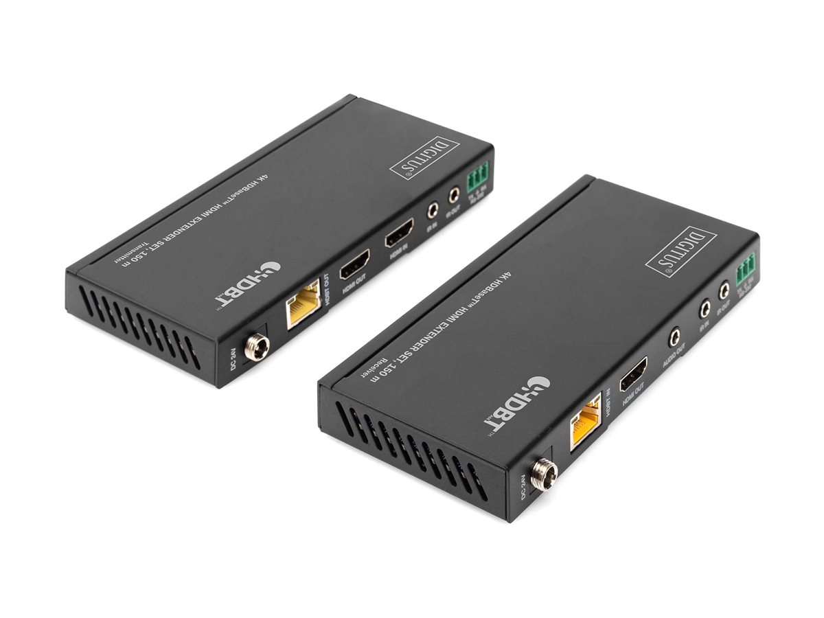 DIGITUS 4K HDBaseT HDMI Extender Set, 150 m