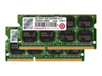 TRANSCEND 16GB KIT 8GBx2 DDR3 1600 SO-DI (TS16GJMA424H)